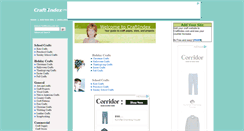 Desktop Screenshot of craftindex.com